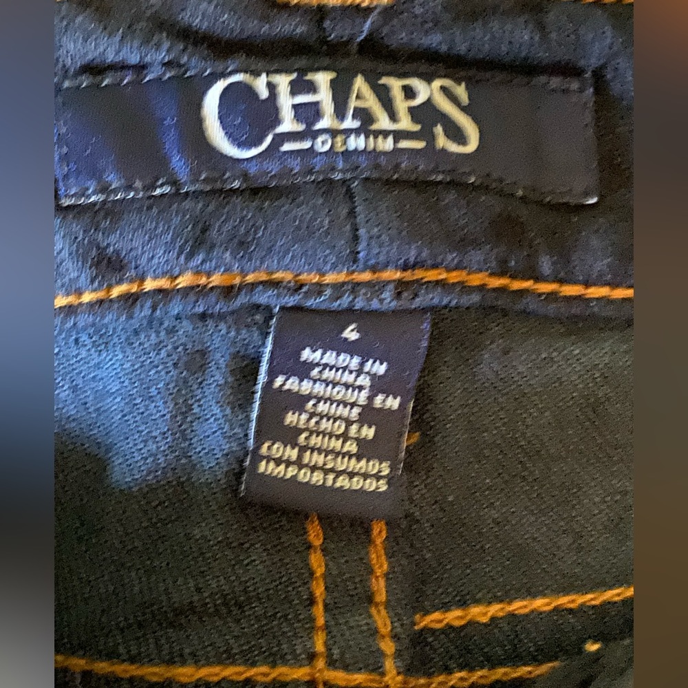 Chaps Daniella Curvy Straight Leg Women’s Jeans size 4 short - Picture 6 of 6